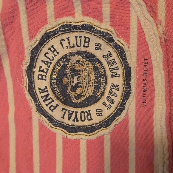 Vintage Victoria Secret PINK beach shorts. Pink and white. - Picture 4 of 11